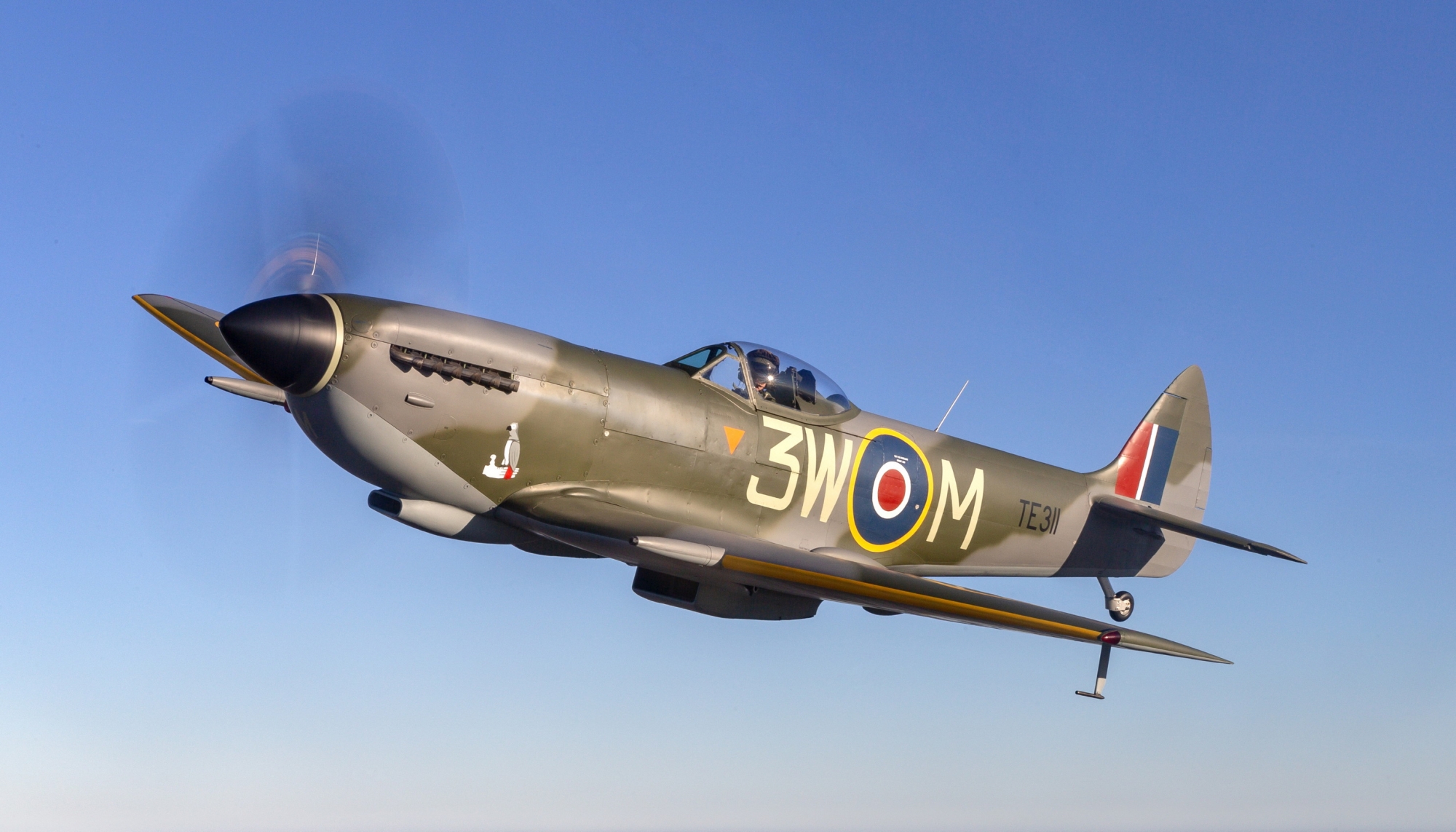 BBMF Spitfire TE311 is 80 | RAF Memorial Flight Club